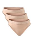 Women's Bamboo Bikini 3-Pack Danish Endurance Beige