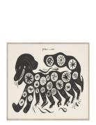 Chinese Dog, Black - 50X70 MADO Patterned