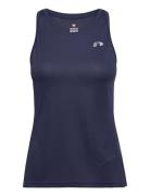 Women Core Running Singlet Newline Navy