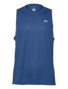 Men Core Running Singlet Newline Blue