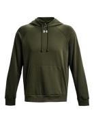 Ua Rival Fleece Hoodie Under Armour Khaki