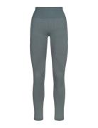 Vision Wool Seamless Running Tights Johaug Green