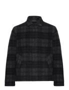 M Wool Shirt-149 Check Peak Performance Black