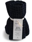 Big Waffle Wash Cloth The Organic Company Navy