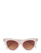 Resin Frame Sunglasses Mango Pink