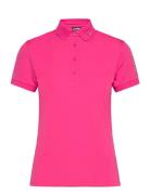 Tour Tech Polo J. Lindeberg Pink