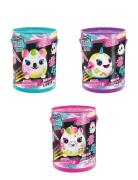 Airbrush Plush Neon Squish Pals Paint Can Airbrush Plush Patterned