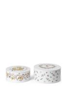 Gc Cottage Opbevaringsdåse Ø20/Ø22 Hvid M. Deko 2 Stk. Rosendahl Patte...