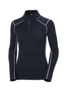 W Lifa Merino Midw 1/2 Zip Helly Hansen Navy