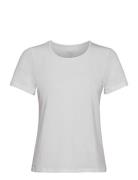 Essential Mesh Detail Tee Casall White