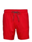 Puma Swim Men Medium Length Swim Shorts 1P Puma Swim Red