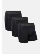 Men's Organic Trunks 3-Pack Danish Endurance Black