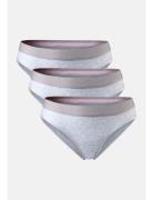 Women's Organic Cotton Bikini 3-Pack Danish Endurance White