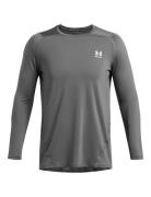 Ua Hg Armour Fitted Ls Under Armour Grey