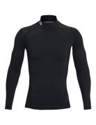 Ua Hg Armour Comp Mock Ls Under Armour Black