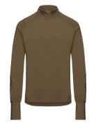 Borg Midlayer Half Zip Björn Borg Khaki