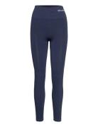 Hmltif Seamless High Waist Tights Hummel Blue