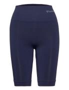 Hmltif Seamless Cyling Shorts Hummel Navy