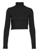 Cropped Rib Longsleeve Adidas Originals Black