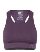 Hmlte Christel Seamless Sports Top Hummel Purple