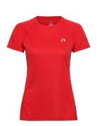 Women Core Running T-Shirt S/S Newline Red