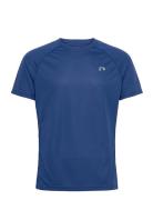 Men Core Running T-Shirt S/S Newline Blue