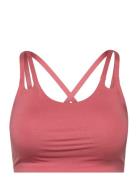 Yoga Luxe Studio Light-Support Fire Bra Adidas Performance Pink