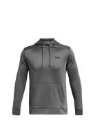 Ua Armour Fleece Hoodie Under Armour Grey