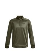 Ua Armour Fleece 1/4 Zip Under Armour Khaki