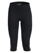 Ua Launch Capris Under Armour Black