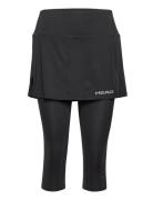 Club 3/4 Tights Skort Women Head Black