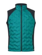 Mens Grove Hybrid Vest Abacus Green