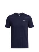 Vanish Seamless Grid Ss Under Armour Navy