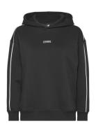 Essentials Brushed Back Fleece Over D Hoodie New Balance Black