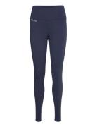 Adv Essence High Waist Warm Tights W Craft Navy