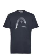 Club Carl T-Shirt Men Head Navy