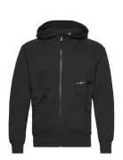 Race Bonded Zip Hood Sail Racing Black