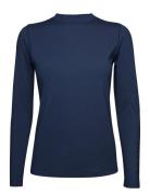 Ladies First Skin Round Neck BACKTEE Navy