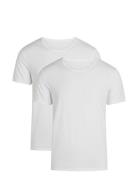 2-Pack Men Bamboo S/S Undershirt URBAN QUEST White