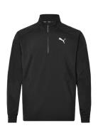 Puma Fit Woven ¼ Zip PUMA Black