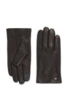 Essential Flag Leather Gloves Tommy Hilfiger Black