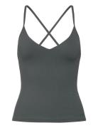 Studio Rib Strap Tank Björn Borg Grey