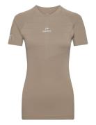 Nwlpace Seamless Tee Woman Newline Brown