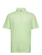 Mesh Print Polo Adidas Golf Green