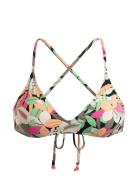 Pt Beach Classics Strappy Bra Roxy Patterned