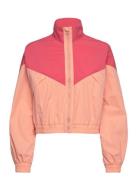 Color Block Track Jacket Casall Pink