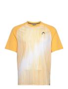 Performance T-Shirt Men Head Yellow