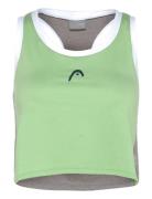 Play Crop Top Women Head Green