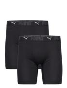 Puma Men Sport Cotton Long Boxers 2 PUMA Black