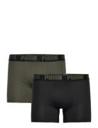 Puma Men Everyday Basic Boxers 2P PUMA Patterned